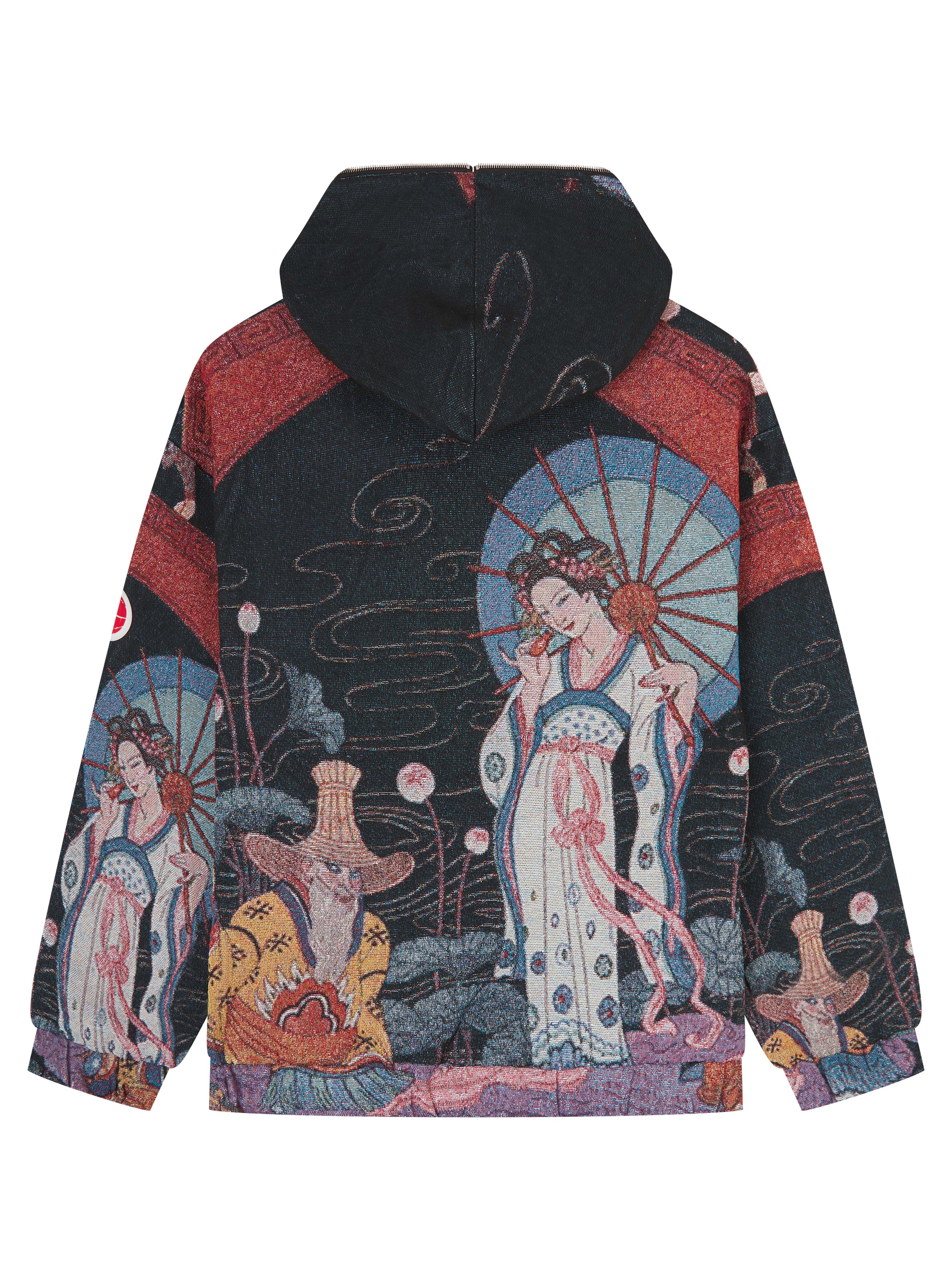 2. GEISHA Woven Hoodie