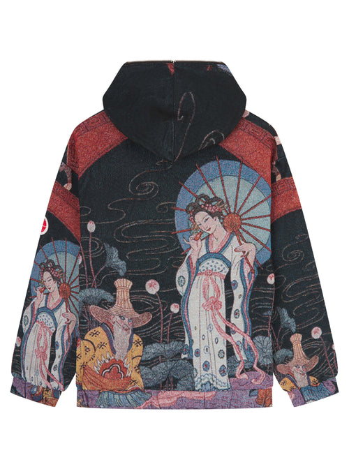 2. GEISHA Woven Hoodie