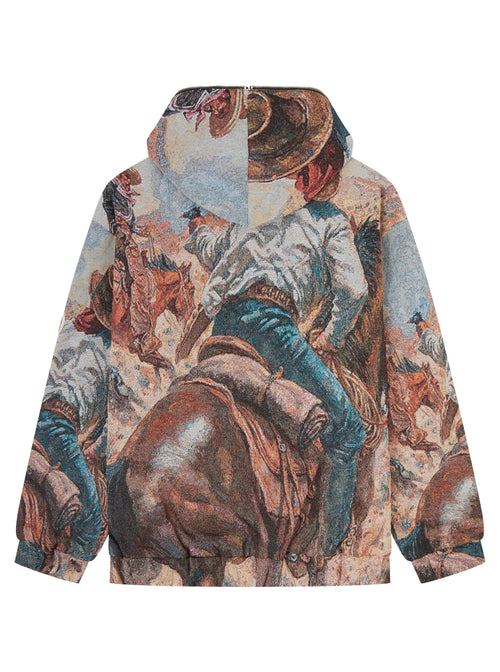 1. COWBOY Woven Hoodie